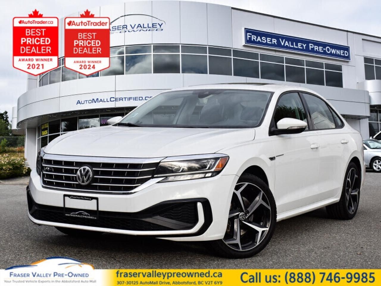 Used 2020 Volkswagen Passat Execline  R-Line, Clean History, Fully Loaded for sale in Abbotsford, BC
