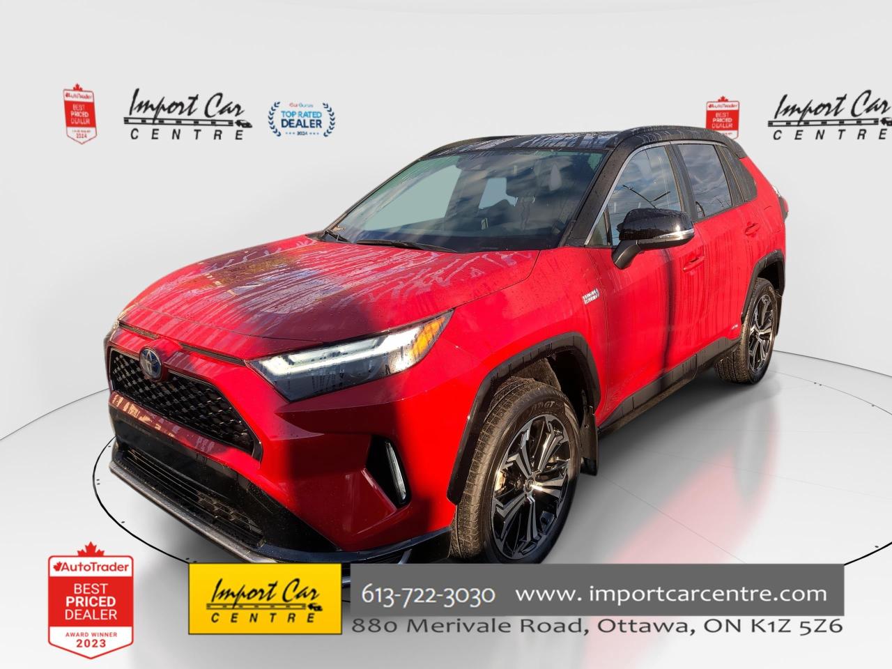 Used 2024 Toyota RAV4 Prime XSE XSE PRIME PLUG IN!!  SOFTEX, ROOF, HTD. SEATS for sale in Ottawa, ON