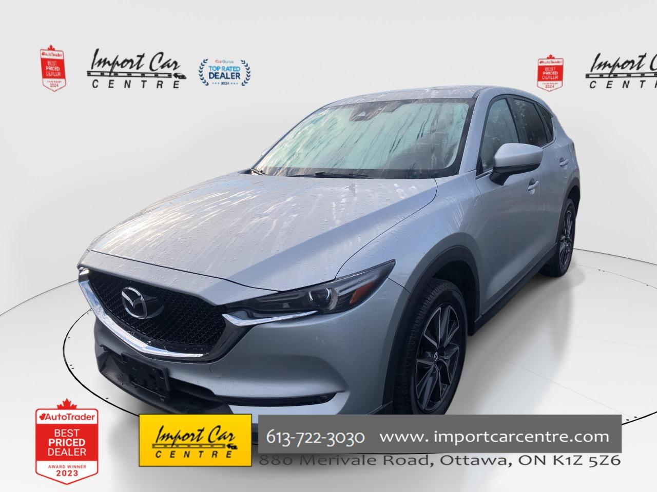Used 2017 Mazda CX-5 GT LEATHER, ROOF, BLIS, LANE KEEP, BOSE, HTD. SEAT for sale in Ottawa, ON