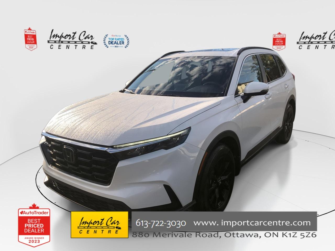 Used 2024 Honda CR-V Sport SPORT, LIKE NEW!!  ROOF, HTD.SEATS, BK.CAM, for sale in Ottawa, ON