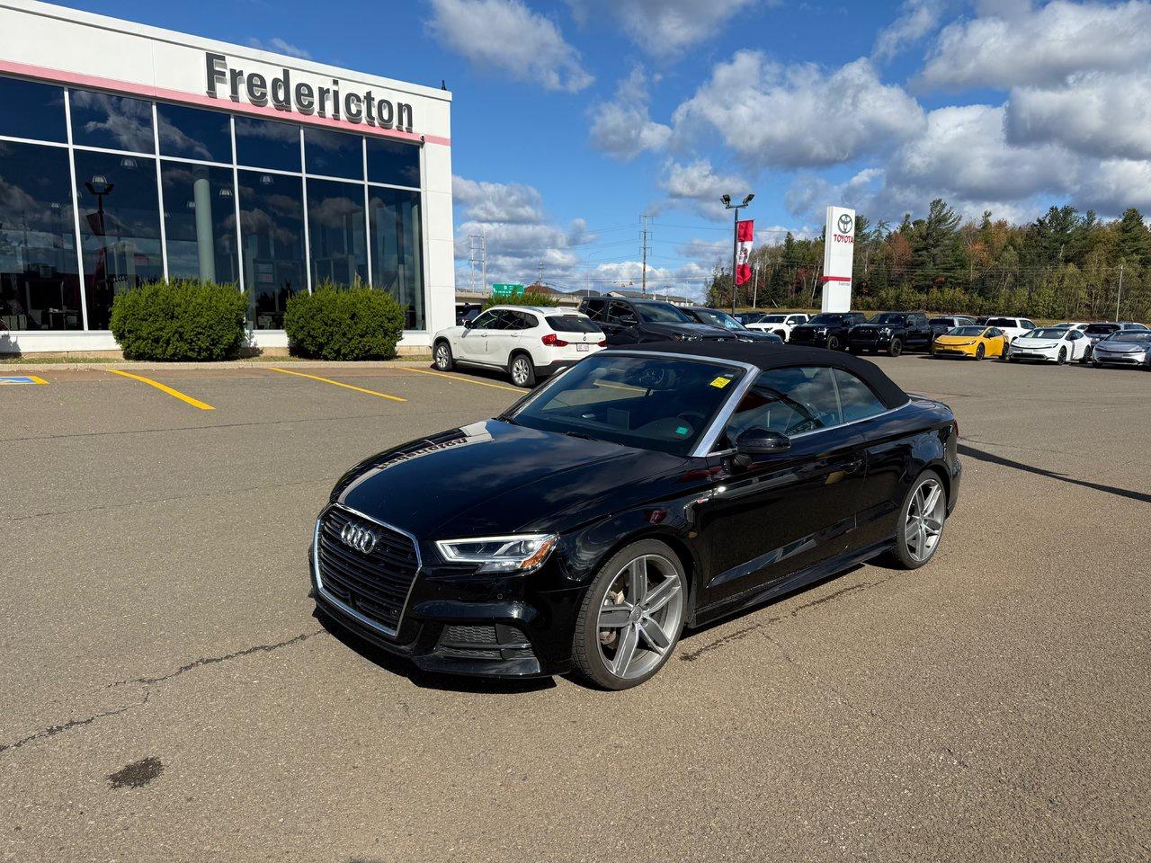 Used 2019 Audi A3 Cabriolet PRESTIGE for sale in Fredericton, NB