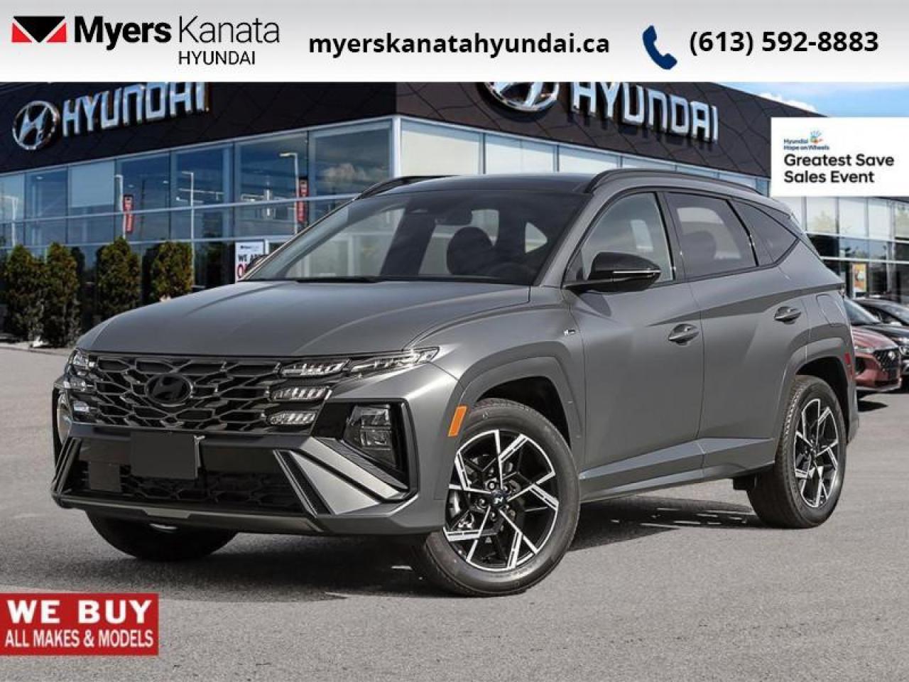 New 2026 Hyundai Tucson Hybrid N-Line  - $162.96 /Wk for sale in Kanata, ON