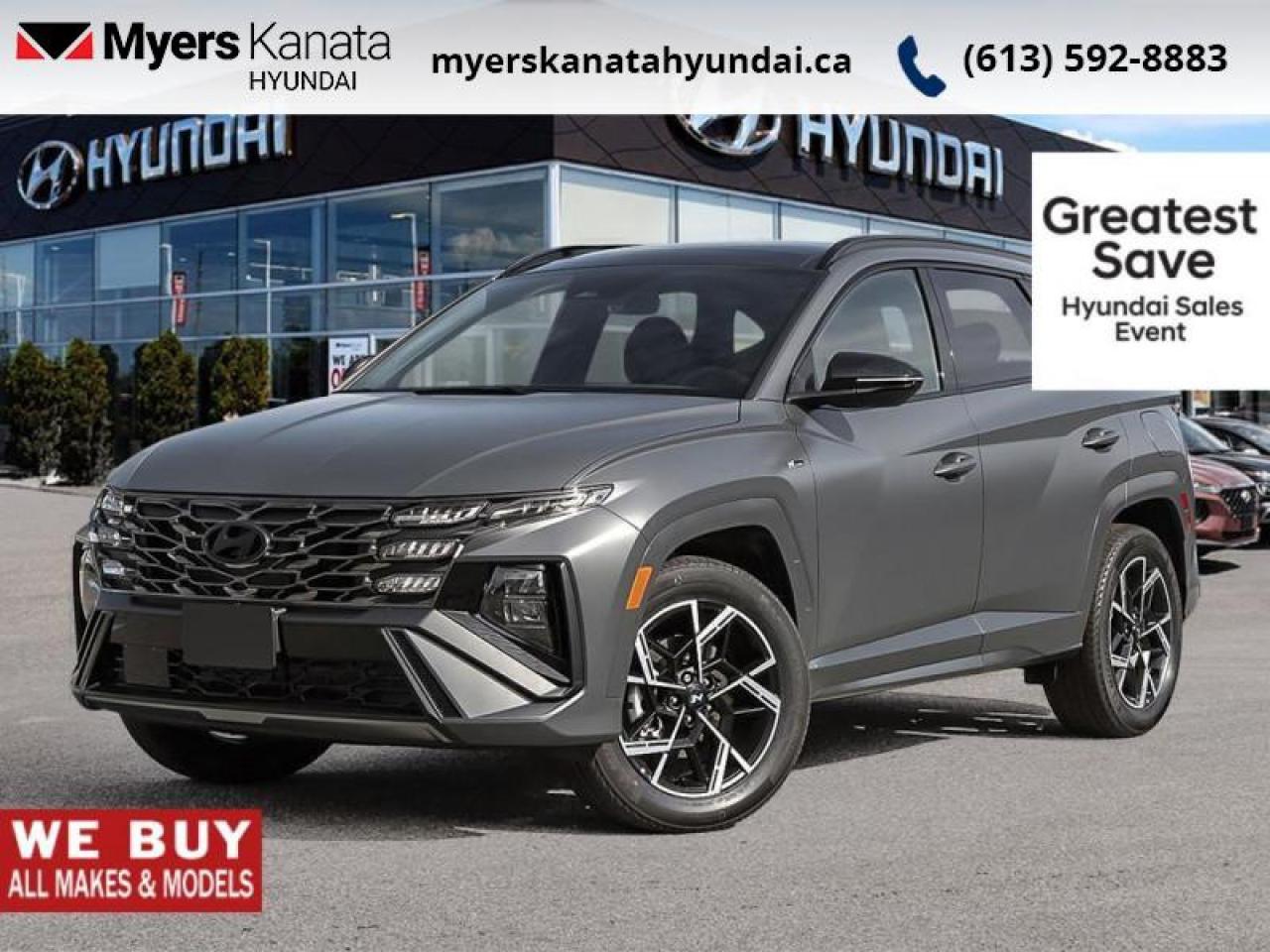 New 2026 Hyundai Tucson Hybrid N-Line  - $162.96 /Wk for sale in Kanata, ON