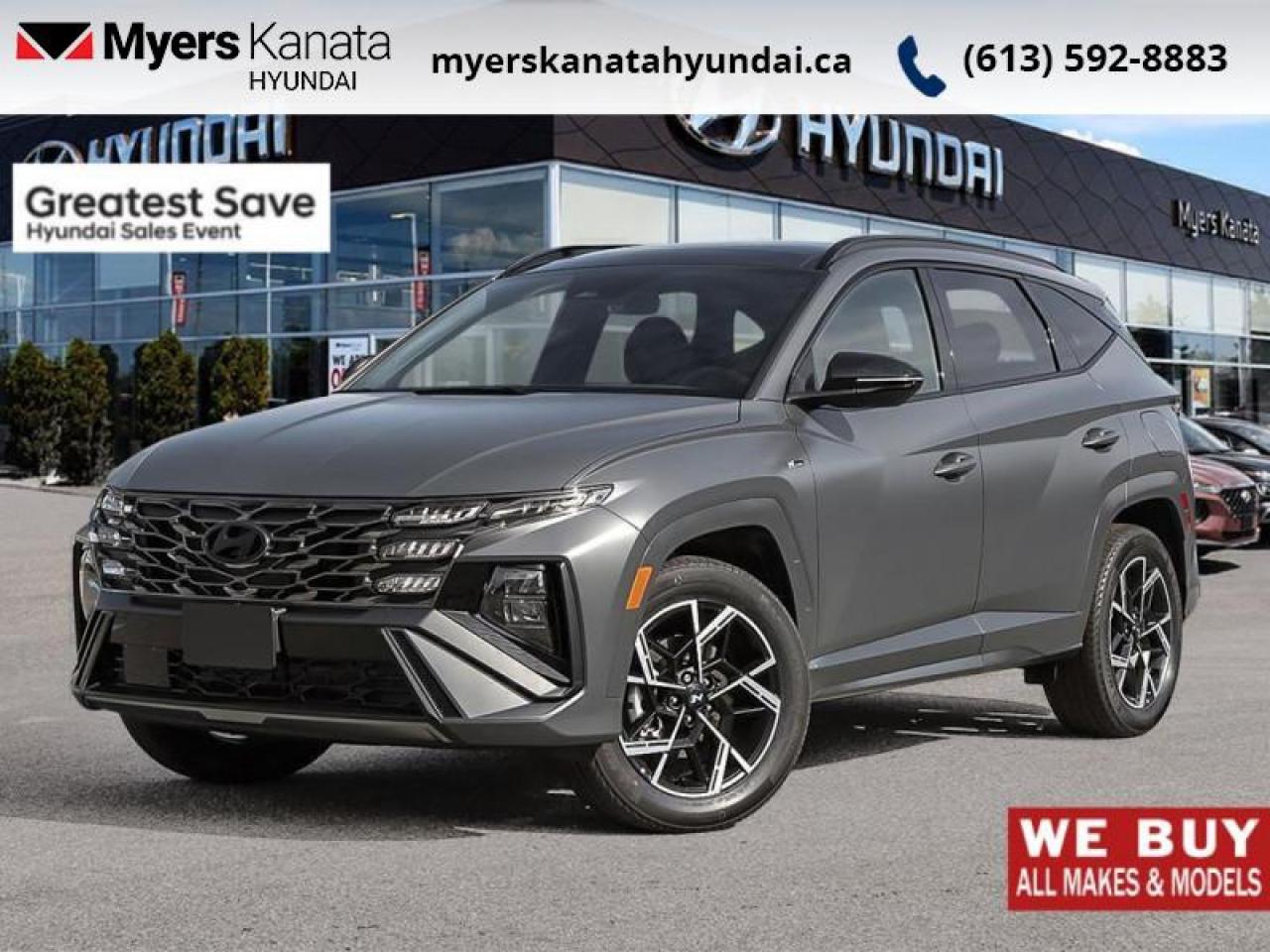 New 2026 Hyundai Tucson Hybrid N-Line  - $162.96 /Wk for sale in Kanata, ON