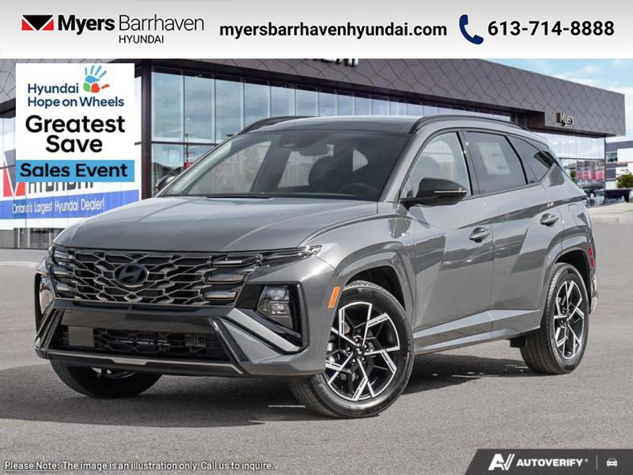 New 2026 Hyundai Tucson Hybrid N-LINE for sale in Nepean, ON
