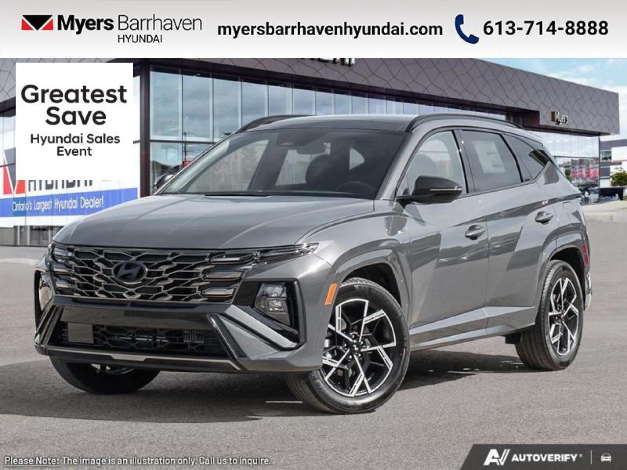 New 2026 Hyundai Tucson Hybrid N-LINE for sale in Nepean, ON