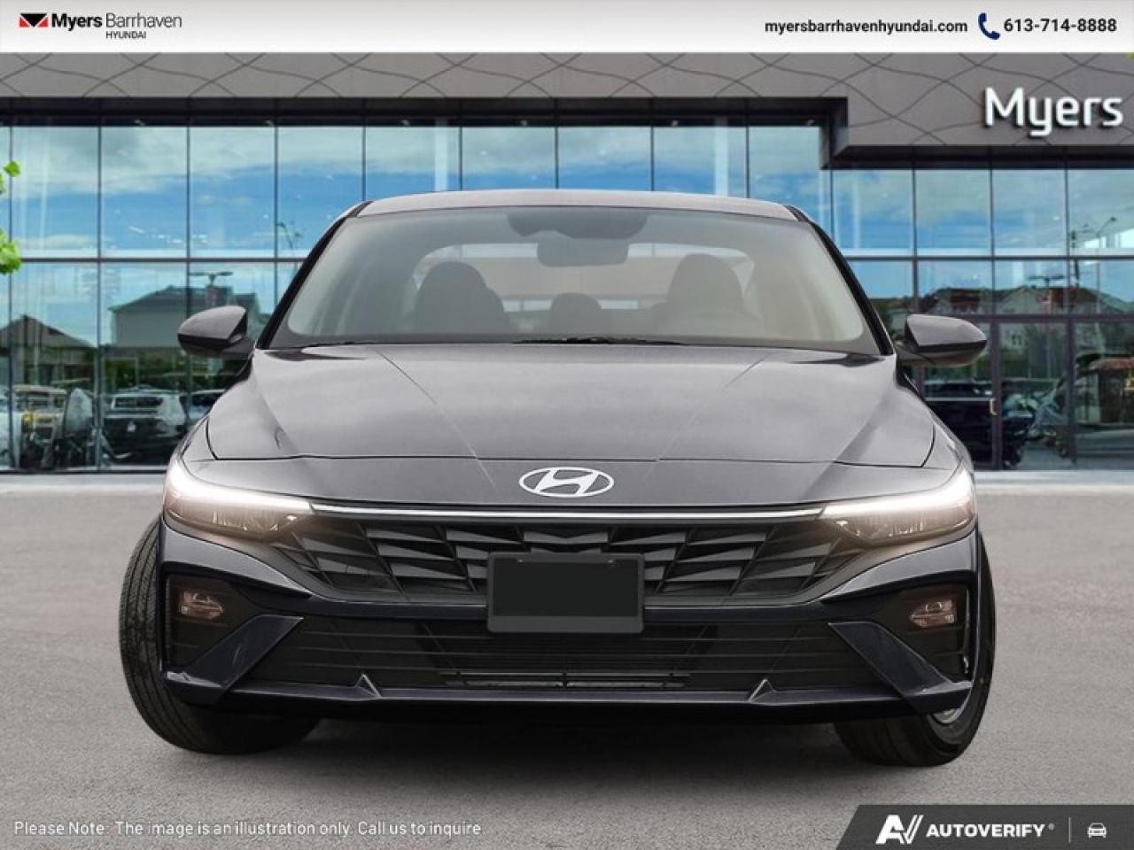 2025 Hyundai Elantra Preferred IVT w/Tech Pkg  - $181 B/W Photo
