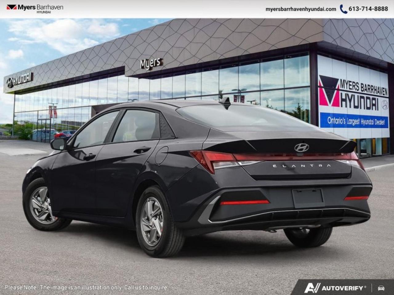 2025 Hyundai Elantra Preferred IVT w/Tech Pkg  - $181 B/W Photo