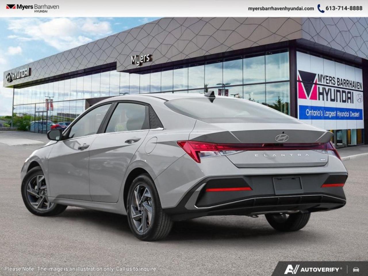 2025 Hyundai Elantra Hybrid Luxury DCT  - Premium Audio - $235 B/W Photo3