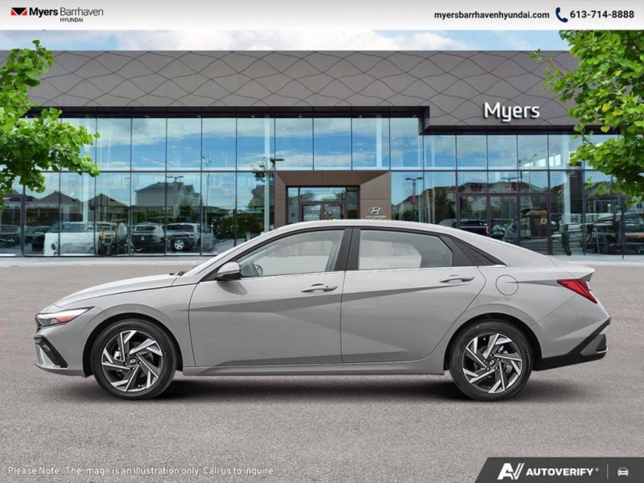 2025 Hyundai Elantra Hybrid Luxury DCT  - Premium Audio - $235 B/W Photo2