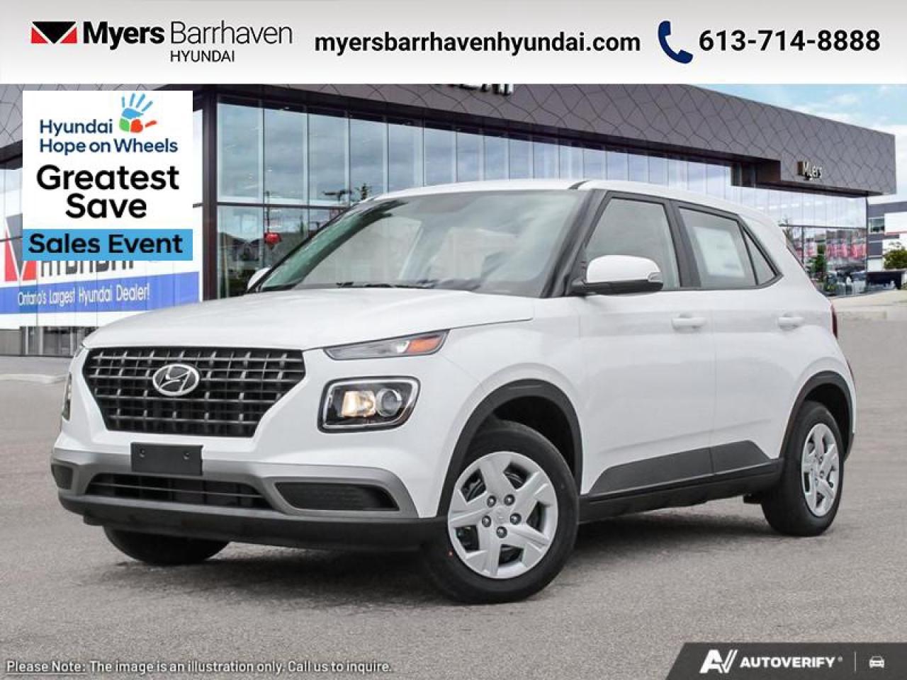 New 2026 Hyundai Venue Essential IVT for sale in Nepean, ON