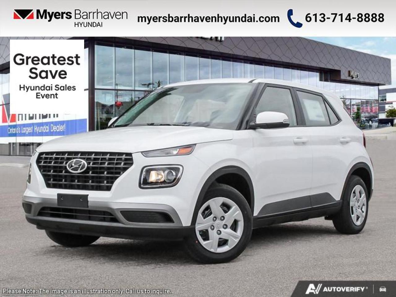 New 2026 Hyundai Venue Essential IVT for sale in Nepean, ON