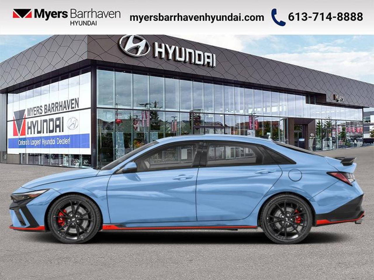 New 2025 Hyundai Elantra N DCT  - Sunroof -  Premium Audio - $301 B/W for sale in Nepean, ON