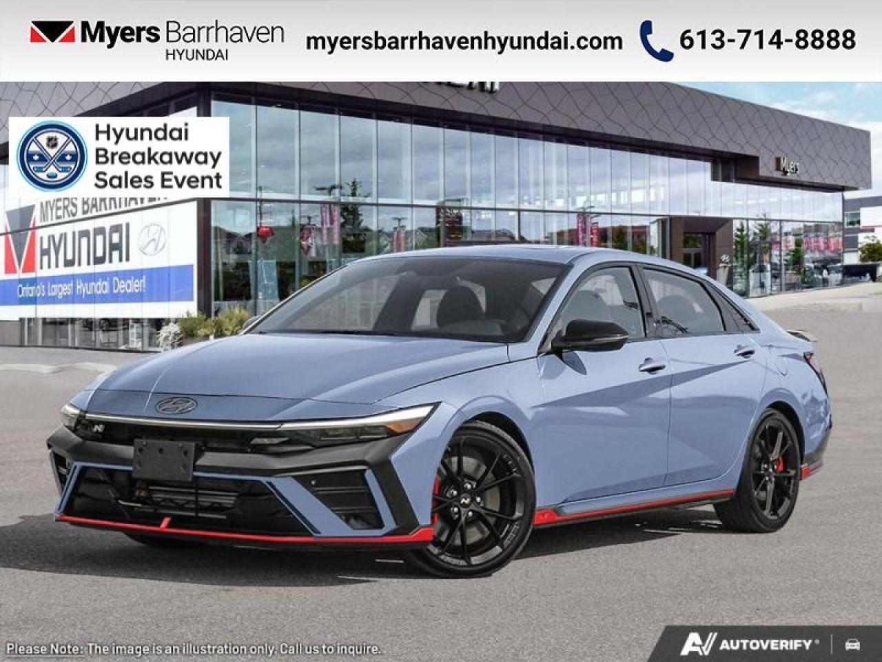 2025 Hyundai Elantra N DCT  - Sunroof -  Premium Audio - $281 B/W Photo0