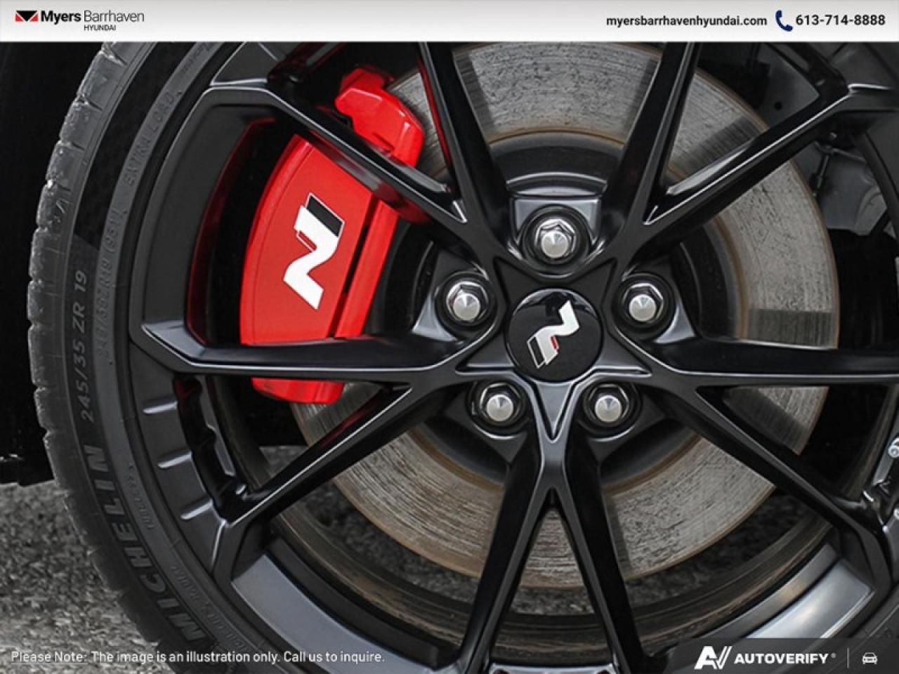 2025 Hyundai Elantra N Manual  - Sunroof -  Premium Audio - $273 B/W Photo