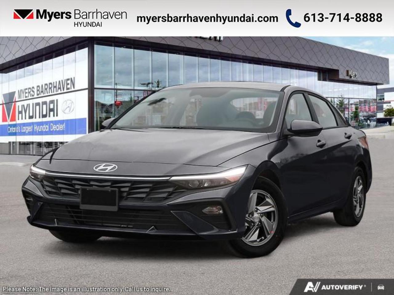 New 2025 Hyundai Elantra Essential   - Heated Seats - $181 B/W for sale in Nepean, ON