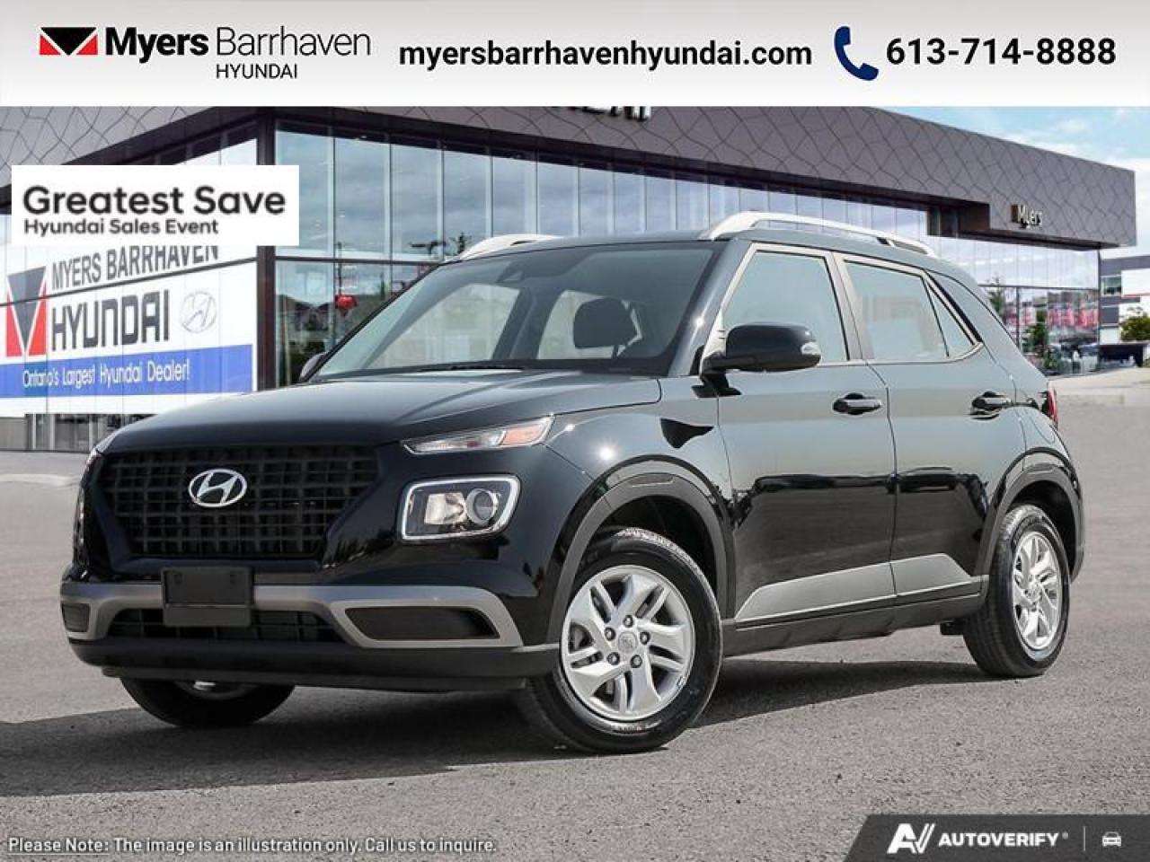 New 2026 Hyundai Venue Preferred IVT for sale in Nepean, ON