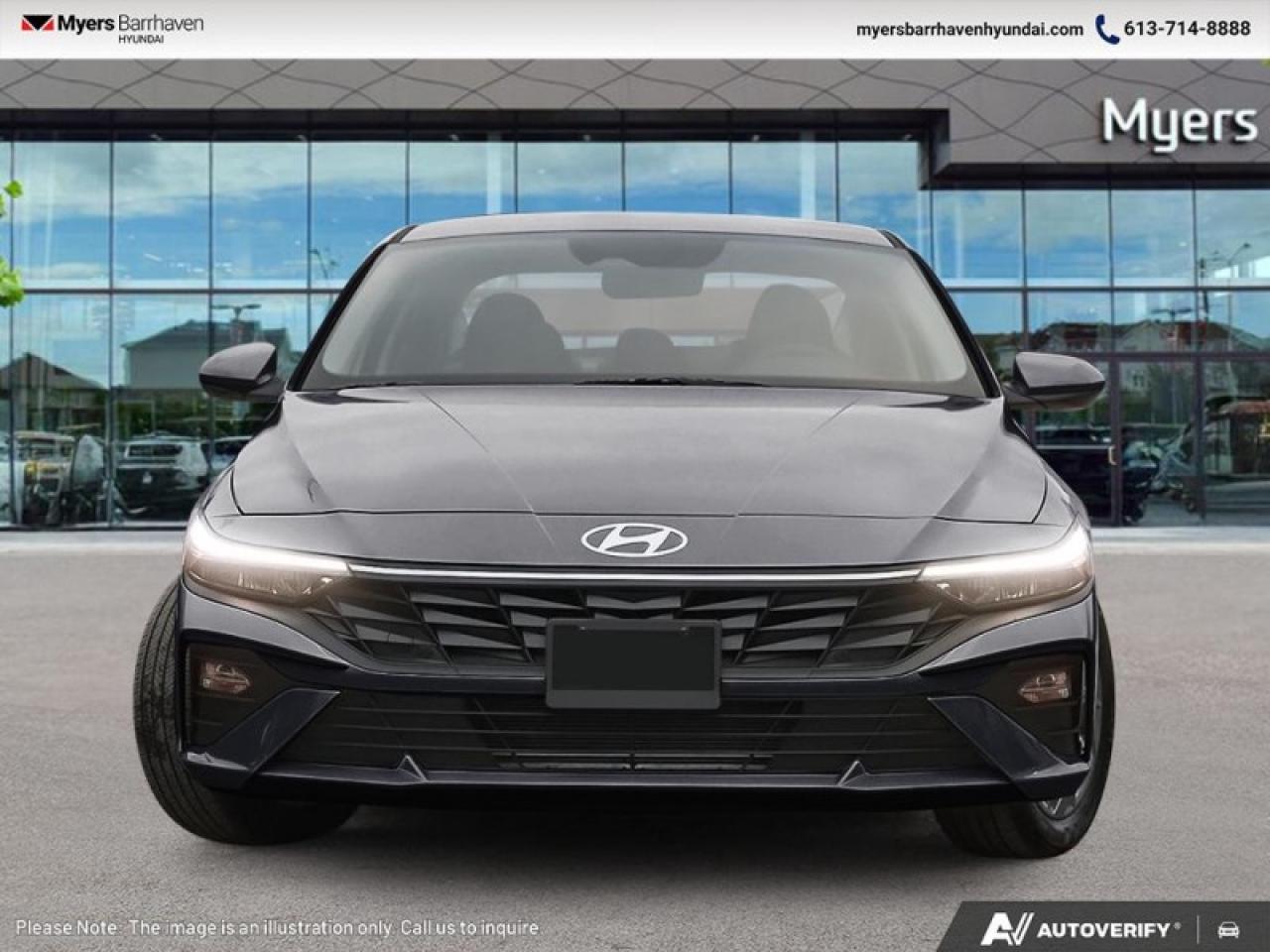 2025 Hyundai Elantra Preferred IVT w/Tech Pkg  - $206 B/W Photo