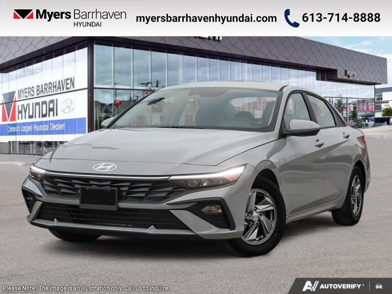 New 2025 Hyundai Elantra Essential   - Heated Seats - $181 B/W for sale in Nepean, ON