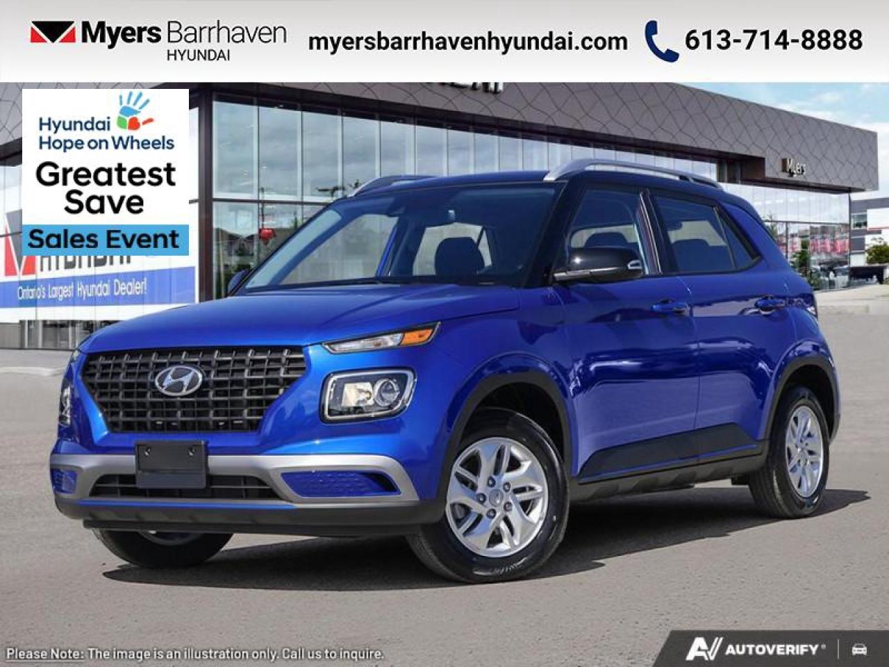 New 2026 Hyundai Venue Preferred IVT for sale in Nepean, ON