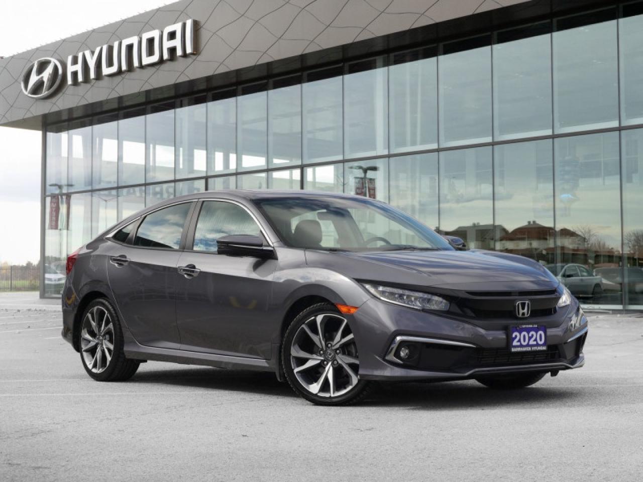 Used 2020 Honda Civic Sedan Touring  - Leather Seats - $168 B/W for sale in Nepean, ON