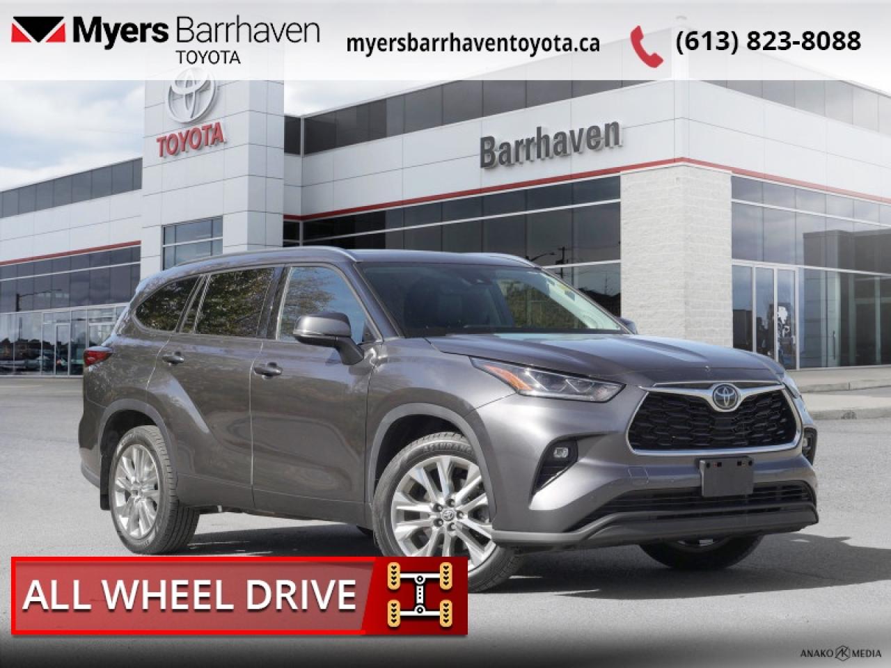 Used 2022 Toyota Highlander Limited  - Leather Seats - $301 B/W for sale in Ottawa, ON