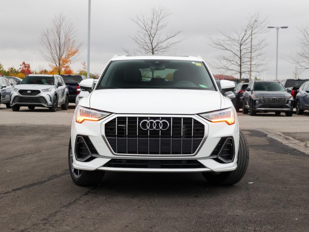 2024 Audi Q3 Progressiv 45 TFSI quattro  - $264 B/W Photo