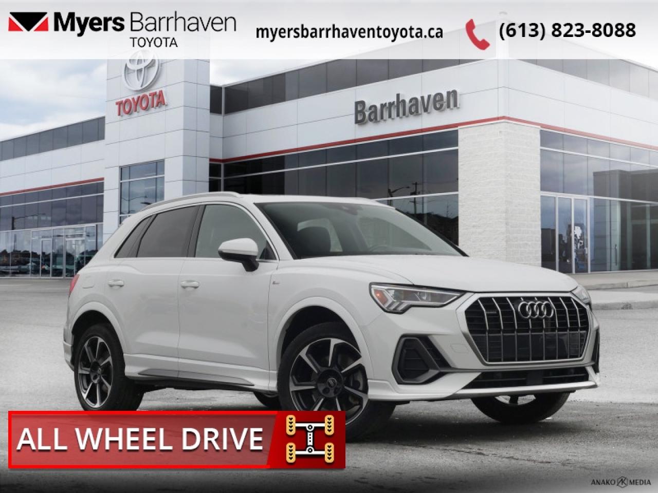 2024 Audi Q3 Progressiv 45 TFSI quattro  - $264 B/W Photo0