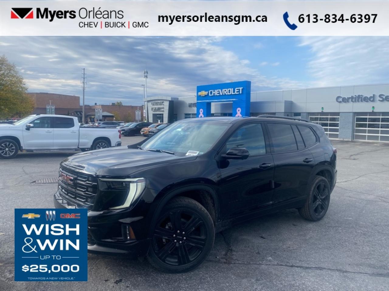 New 2026 GMC Acadia Elevation  - Premium Package for sale in Orleans, ON