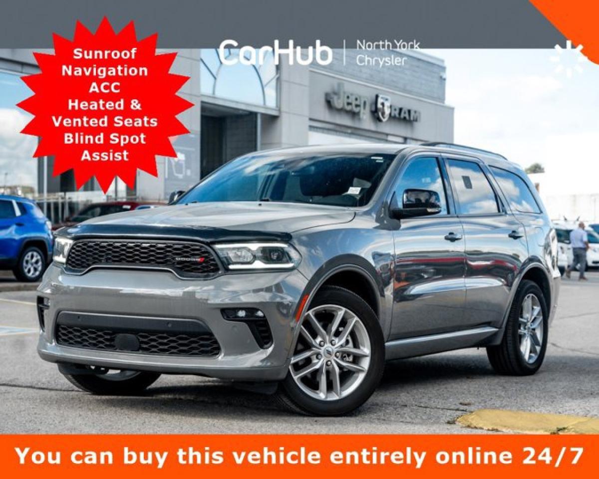 Used 2023 Dodge Durango GT Plus AWD Sunroof Navi ACC Heated Vented Seats Blind Spot Assist for sale in Thornhill, ON