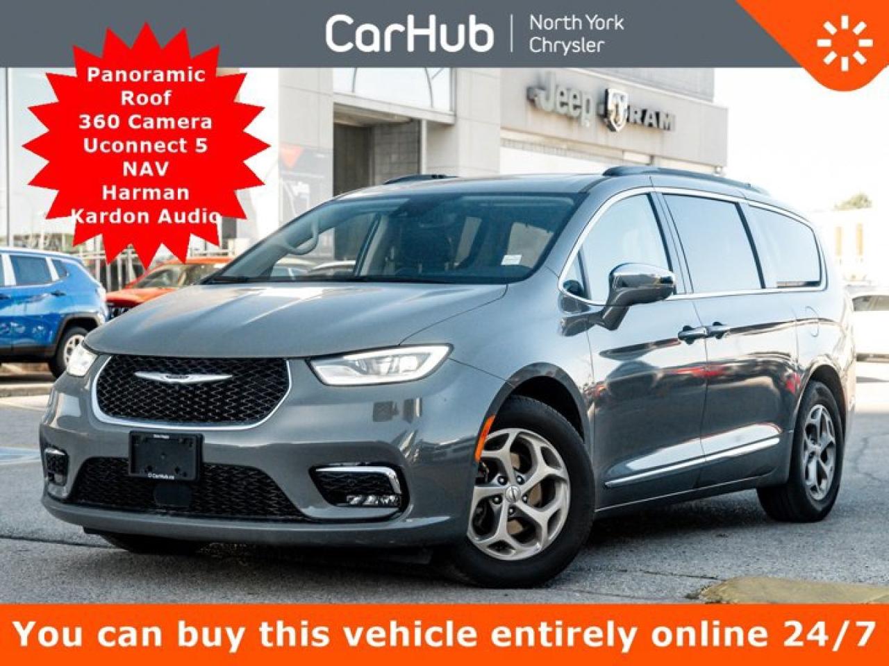 2022 Chrysler Pacifica Limited FWD Panoroof 360 Camera Uconnect 5 NAV Harman Kardon Photo0