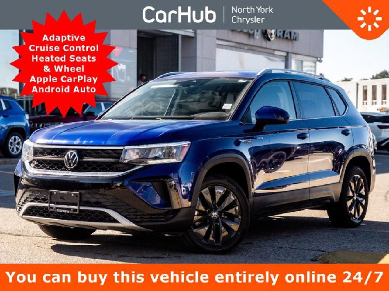 2023 Volkswagen Taos Comfortline FWD ACC Heated Seats & Wheel App Connect Photo0