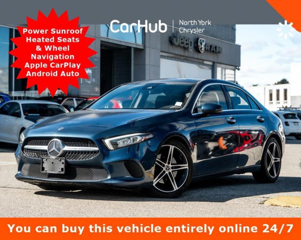 Used 2022 Mercedes-Benz A-Class A 220 4MATIC Power Sunroof Heated Seats & Wheel Navi Apple CarPlay for sale in Thornhill, ON