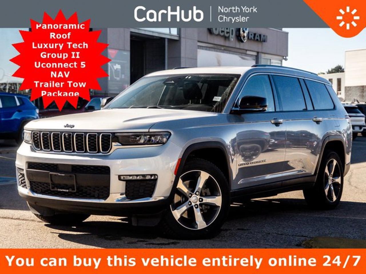 2021 Jeep Grand Cherokee L Limited Panoroof Luxury Tech Group II Uconnect 5 NAV Photo