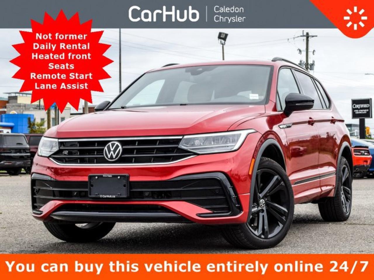 Used 2024 Volkswagen Tiguan Comfortline R-Line Black Edition 4Motion Pano Roof for sale in Bolton, ON