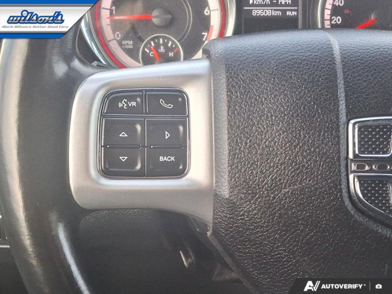 2019 Dodge Grand Caravan GT | Leather | Navi | DVD | Heated Seats + Steering | Power Liftgate | Remote Start | and More ! Photo