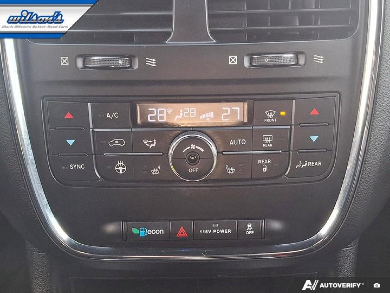 2019 Dodge Grand Caravan GT | Leather | Navi | DVD | Heated Seats + Steering | Power Liftgate | Remote Start | and More ! Photo