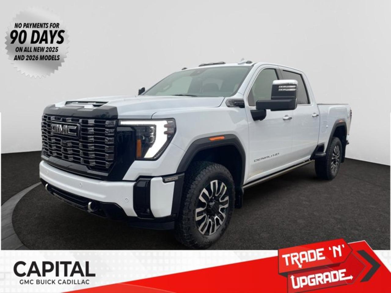 This 2026 GMC Sierra 3500HD in GLACIER WHITE TRICOAT is equipped with 4WD and Turbocharged Diesel V8 6.6L/ engine.Check out this vehicles pictures, features, options and specs, and let us know if you have any questions. Helping find the perfect vehicle FOR YOU is our only priority.P.S...Sometimes texting is easier. Text (or call) 306-801-9090 for fast answers at your fingertips!Dealer License #914248Disclaimer: All prices are plus taxes & fees. See dealer for Details. Dealer Permit # 914248 See dealer for Details.