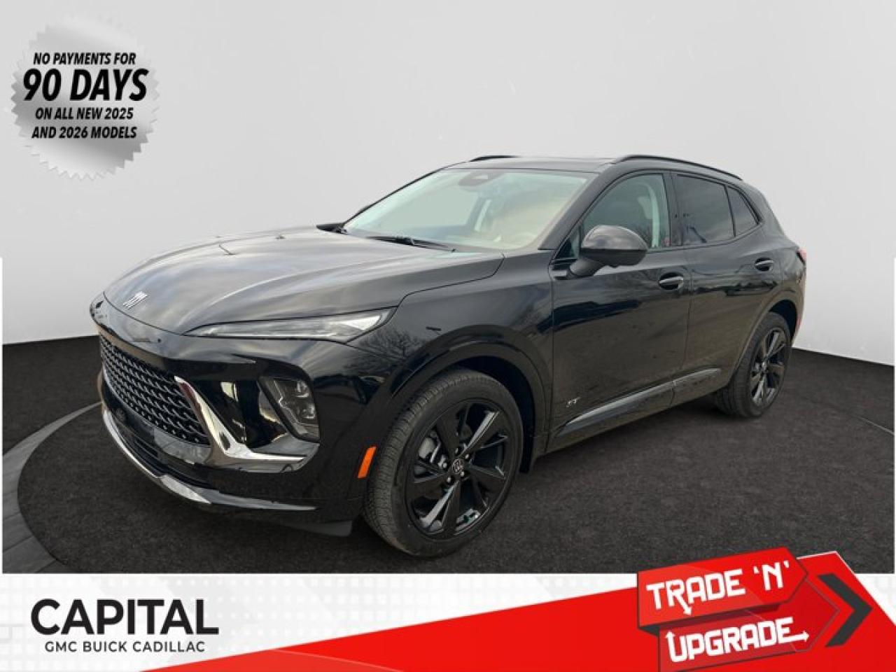 This 2026 Buick Envision in Ebony Twilight Metallic is equipped with AWD and Turbocharged Gas I4 2.0L/- TBD  engine.The Buick Envision is a joy to drive and a joy to share. Its sculpted, assertive design combines dynamic lines with head-turning features to elevate expectations of what a luxury SUV can be. Simply kick your foot under the rear bumper or press a button on your key fob to open the standard hands-free power liftgate. From sculpted headlamps, signature waterfall grille to its sculpted, high-tech LED-accented taillamps and crafted chrome details all add to the signature styling of this SUV. Envisions beautifully modern interior is bound to get a few conversations started, with its spacious, welcoming design, thoughtful craftsmanship and premium amenities. The Envision offers two efficient engines: the standard 2.5L DOHC SIDI, or available 2.0L turbo. It also features available all-wheel drive, stability control and adaptive cruise control, allowing you to drive with confidence. Starting with the driver information center, youre able to stay connected to whats going on inside and outside. Envision also comes with an available built-in Wi-Fi hotspot and infotainment system, the myBuick app, Apple CarPlay and Android Auto, staying connected on the go has never been easier or more convenient. Youll also find a comprehensive suite of safety features such as rear cross traffic alert, an intelligent air bag system, safety alert seat, surround vision, lane keep assist and OnStar, all working to help keep you confident on the road.Check out this vehicles pictures, features, options and specs, and let us know if you have any questions. Helping find the perfect vehicle FOR YOU is our only priority.P.S...Sometimes texting is easier. Text (or call) 306-801-9090 for fast answers at your fingertips!Dealer License #914248Disclaimer: All prices are plus taxes & fees. See dealer for Details. Dealer Permit # 914248 See dealer for Details.