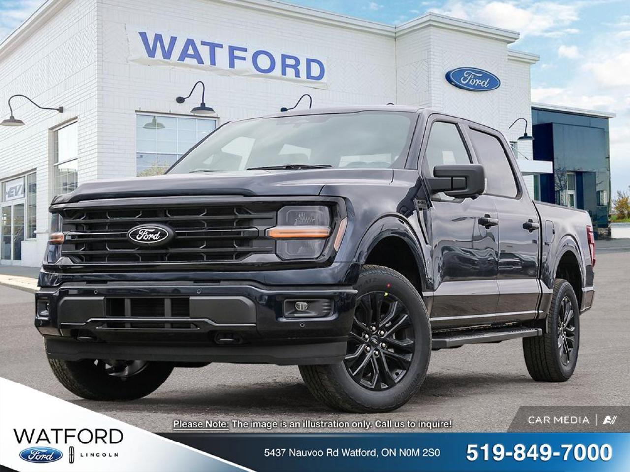 New 2025 Ford F-150 XLT for sale in Watford, ON
