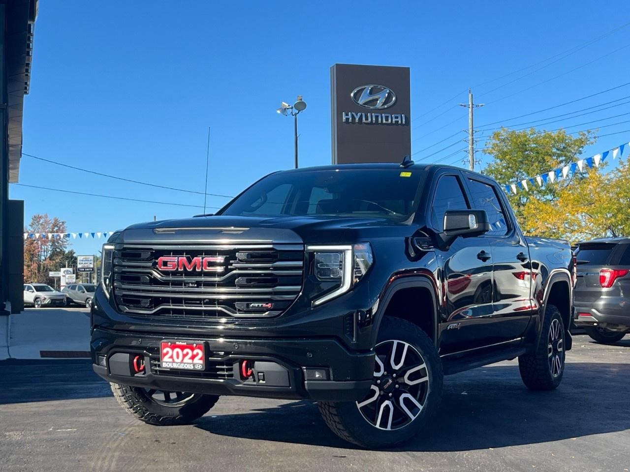 Used 2022 GMC Sierra 1500 Crew Cab Short Box 4-Wheel Drive AT4 for sale in Midland, ON