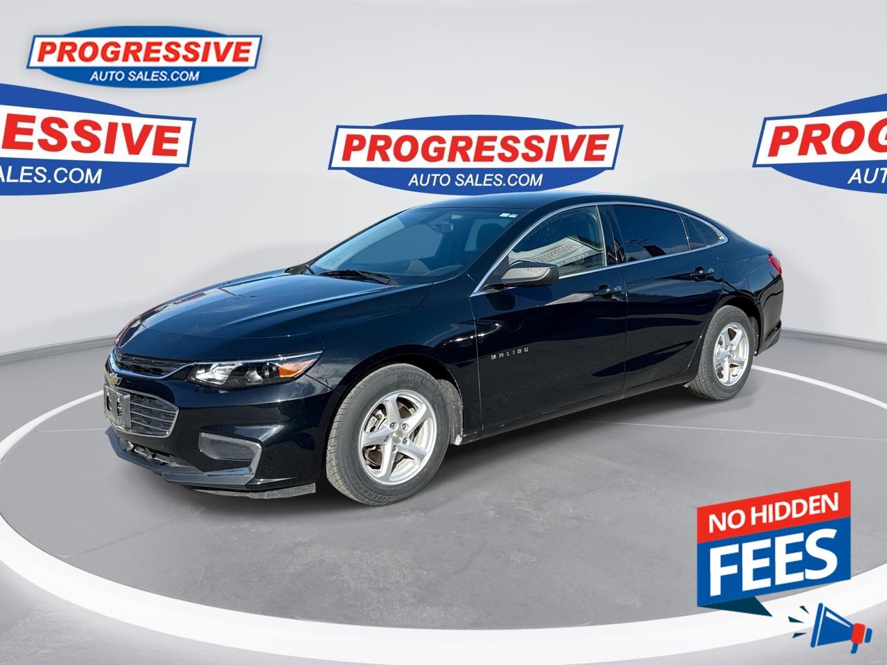 Used 2018 Chevrolet Malibu 1LS - Android Auto -  Apple CarPlay for sale in Sarnia, ON