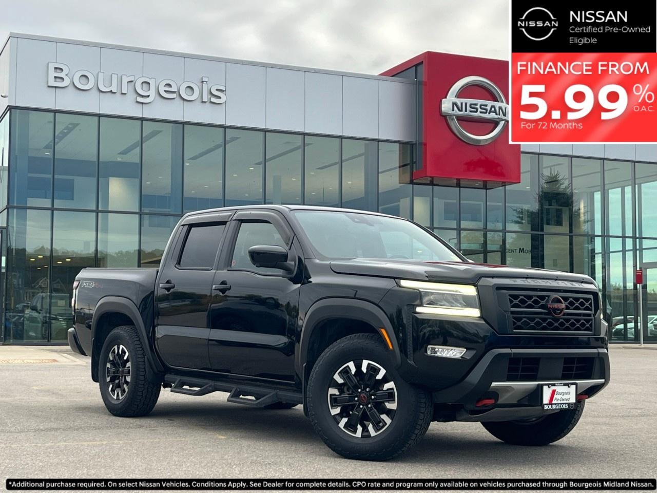 Used 2022 Nissan Frontier Crew Cab PRO-4X Standard Bed 4x4 for sale in Midland, ON