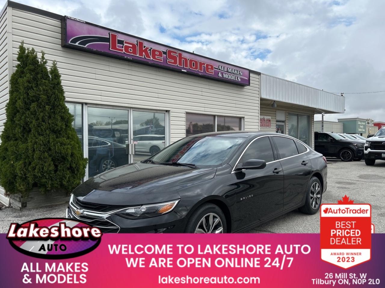 Used 2021 Chevrolet Malibu LT for sale in Tilbury, ON