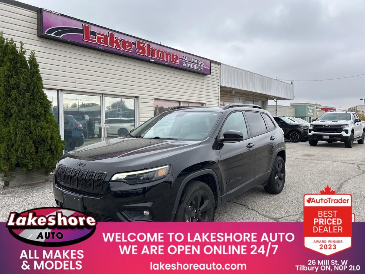 Used 2022 Jeep Cherokee Altitude for sale in Tilbury, ON