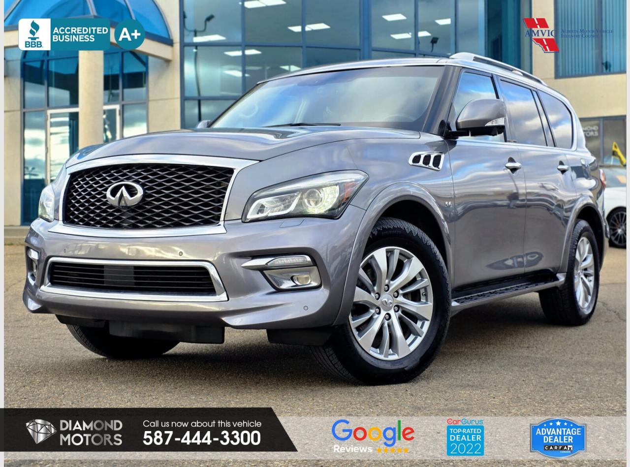 Used 2016 Infiniti QX80 Limited 4WD for sale in Edmonton, AB