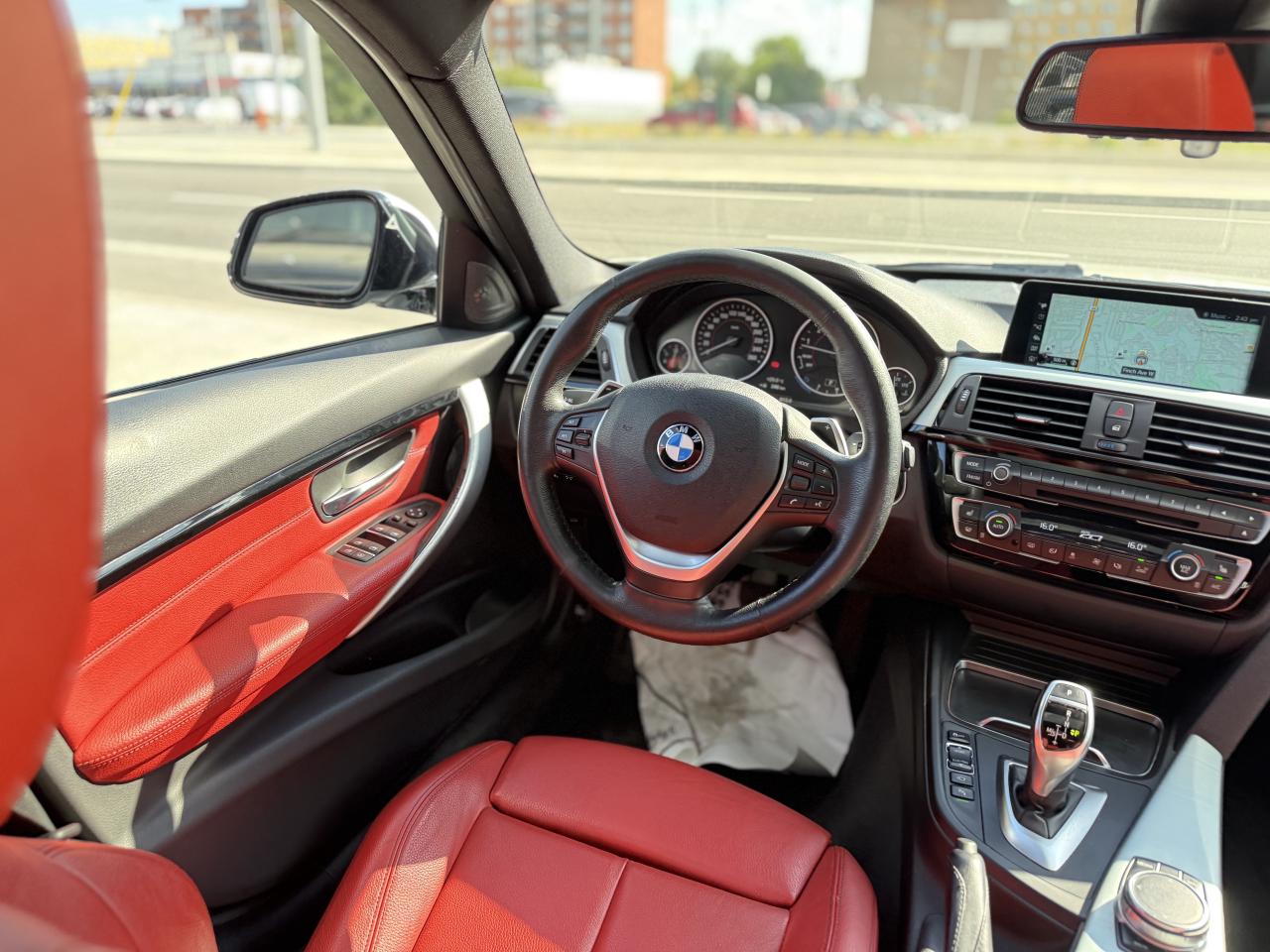 2017 BMW 3 Series 330i | PREMIUM | RED LEATHER | SUNROOF | HARMAN KA Photo