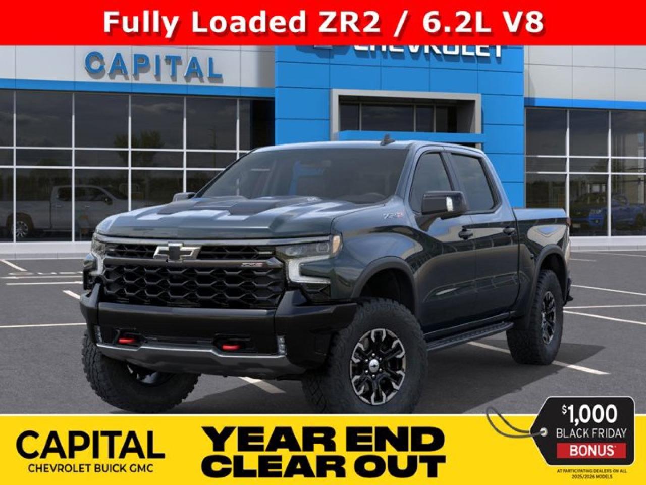 New 2026 Chevrolet Silverado 1500 ZR2 for sale in Calgary, AB