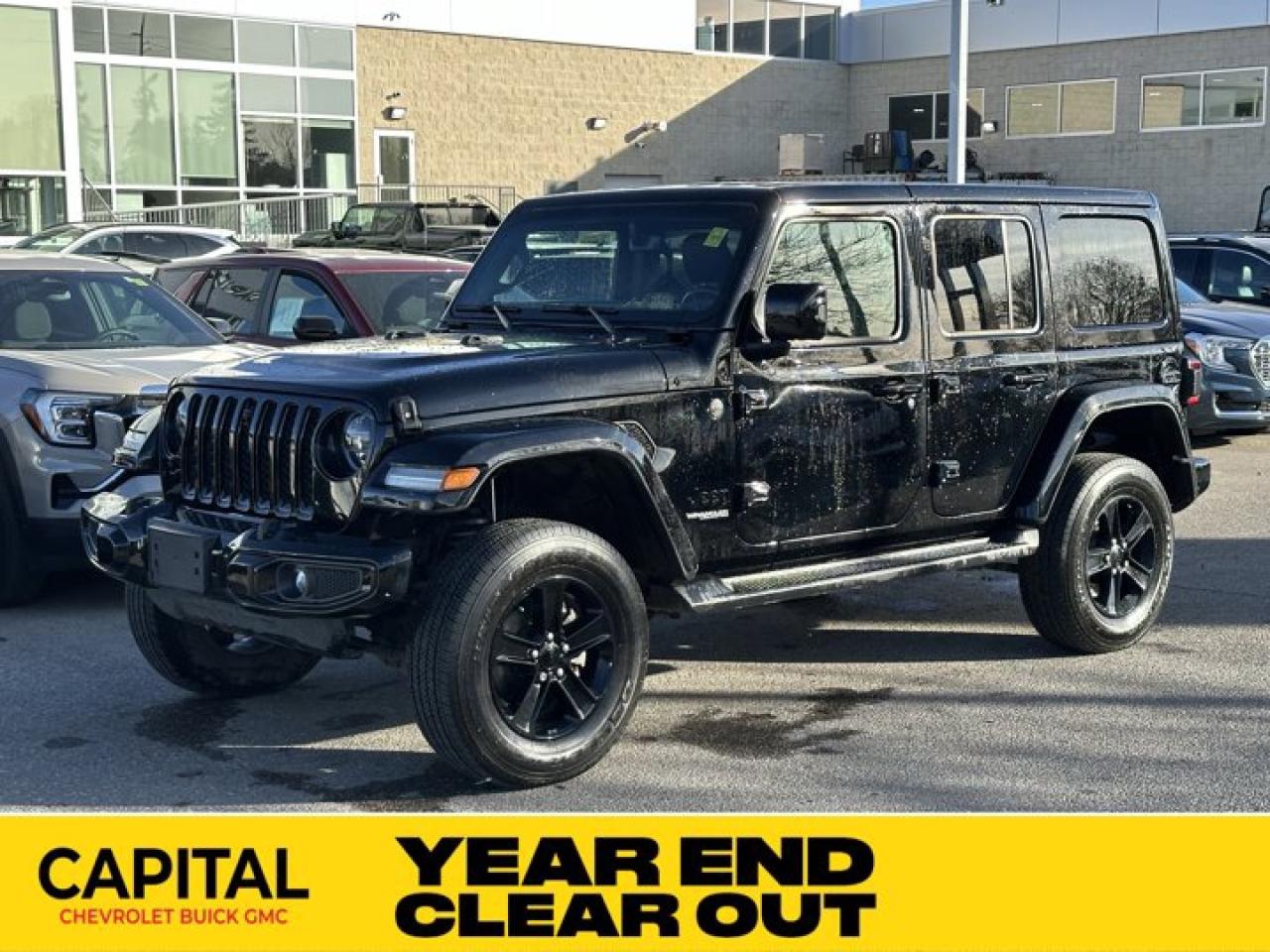 Used 2021 Jeep Wrangler Unlimited High Altitude for sale in Calgary, AB