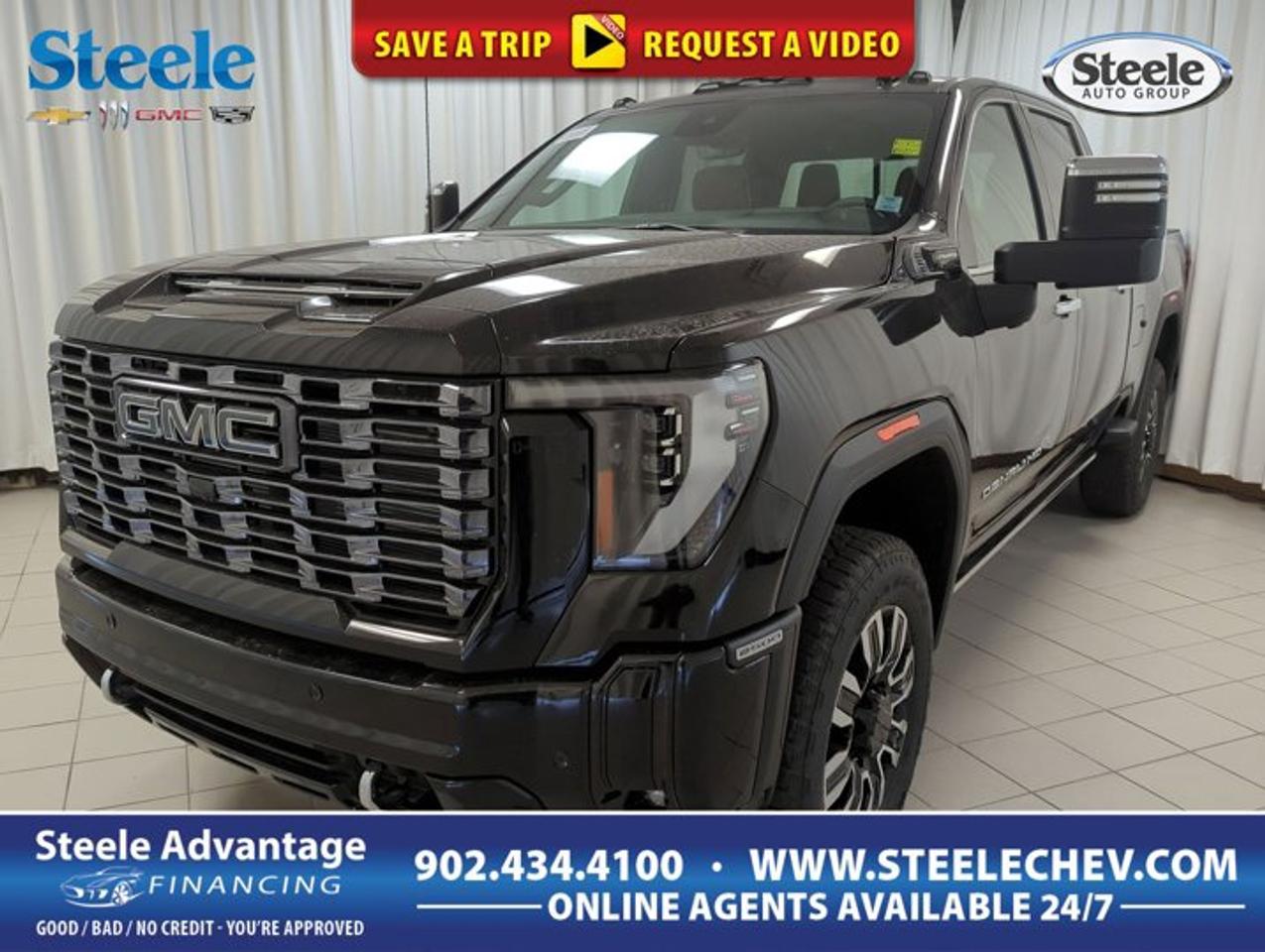 Experience the future of heavy-duty capability with the brand new 2026 GMC Sierra 2500 Denali Ultimate, now available at Steele Chevrolet Buick GMC in Dartmouth. This premium pickup combines rugged power with refined luxury, featuring a Black exterior and an Alpine Umber interior. With four doors, advanced 4-wheel drive traction, and a smooth automatic transmission, this truck is engineered for both work and comfort. Under the hood, the turbocharged 6.6L Diesel V8 delivers exceptional strength and reliability, making it the perfect companion for demanding tasks and everyday driving alike.TRUCK FEATURESExceptional towing capacity for heavy loadsDurable 6.6L turbocharged Diesel V8 engine4-wheel drive for superior off-road tractionRobust frame built for tough conditionsADVANCED SAFETY FEATURESComprehensive airbag system for all occupantsAdvanced traction control for stable drivingAnti-lock braking system for secure stopsRearview camera for safer reversingPERFORMANCE AND EFFICIENCYTurbocharged Diesel V8 for maximum torqueAutomatic transmission for smooth gear changes4-wheel drive enhances off-road performanceEngineered for heavy-duty towing and haulingCOMFORT AND CONVENIENCESpacious cabin with four full-size doorsDual-zone climate control for personalized comfortPower-adjustable drivers seat for easy positioningAmple legroom for all passengersTECHNOLOGY AND CONNECTIVITYIntegrated infotainment system with touchscreen displayBluetooth connectivity for hands-free communicationMultiple USB ports for device chargingPremium audio system for immersive soundCARGO SPACELarge truck bed for versatile hauling needsEasy-access tailgate for loading convenienceSecure tie-down points for cargo stabilityRear seat storage for extra gearWHAT OTHER OWNERS LIKEPowerful diesel engine performanceComfortable and quiet ride qualityUser-friendly technology and controlsImpressive towing and payload capabilitiesThis 2026 GMC Sierra 2500 Denali Ultimates VIN is: 1GT4UXEY8TF134334.